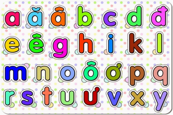 Un alphabet aux couleurs du Vietnam