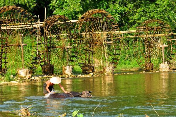 Norias au Nord du Vietnam