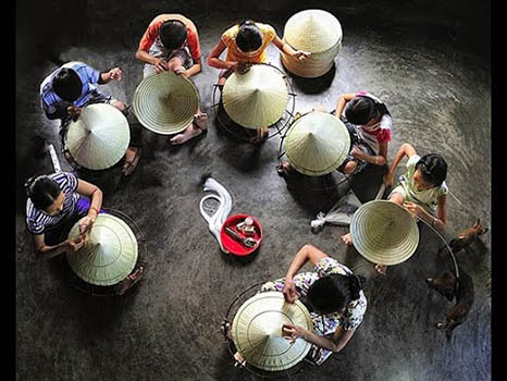 Village du chapeau conique – le lieu où on garde l’âme Vietnamienne