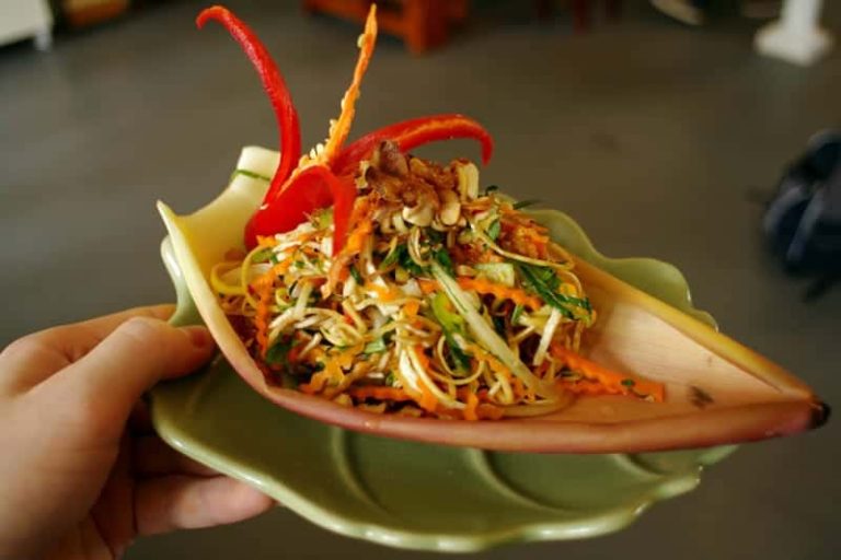Recette salade de fleurs de bananier délicieuse & nutritive