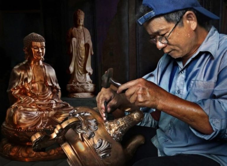Découvrir le village du bronze de Ngu Xa ou Ngũ Xã à Hanoï – Art millénaire et héritage des fondeurs vietnamiens